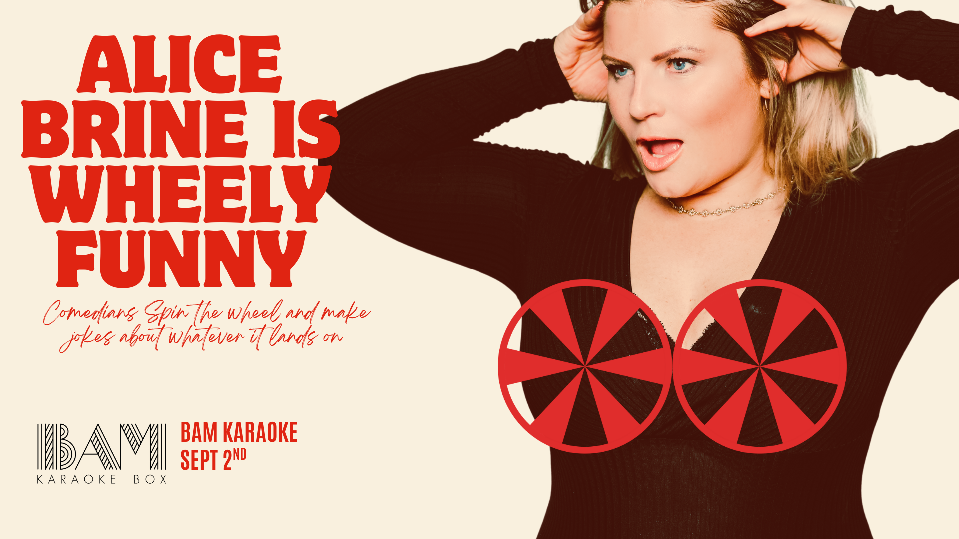 ALICE BRINE IS WHEELY FUNNY BAM WEBSITE